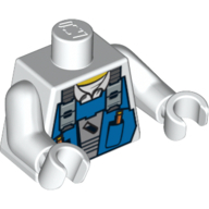 Lego tělo, bílá (4542547)